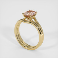 1.39 Ct. Sapphire Ring, 14K Yellow Gold 2