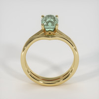 3.20 Ct. Sapphire Ring, 14K Yellow Gold 3