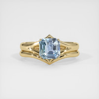 1.58 Ct. Sapphire Ring, 18K Yellow Gold 1