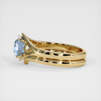 1.58 Ct. Sapphire Ring, 18K Yellow Gold 4