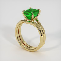 2.51 Ct. Gemstone Ring, 18K Yellow Gold 2