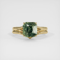 3.14 Ct. Sapphire Ring, 18K Yellow Gold 1