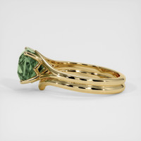 3.14 Ct. Sapphire Ring, 18K Yellow Gold 4