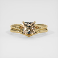 1.14 Ct. Sapphire Ring, 18K Yellow Gold 1