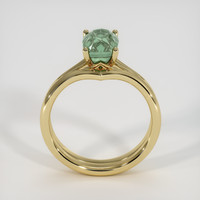 3.20 Ct. Sapphire Ring, 18K Yellow Gold 3