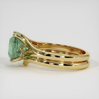 3.20 Ct. Sapphire Ring, 18K Yellow Gold 4