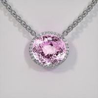 18.30 Ct. Gemstone Necklace, Platinum 950 1