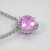 18.30 Ct. Gemstone Necklace, Platinum 950 3