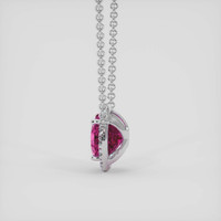 8.03 Ct. Pink Sapphire Necklace, Platinum 950 3