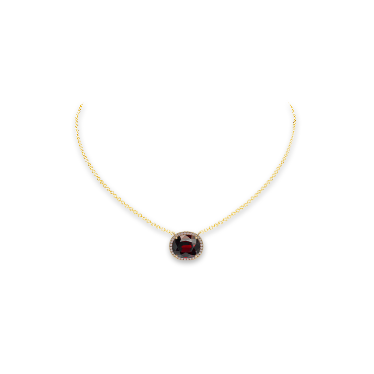 Jewelry image on model