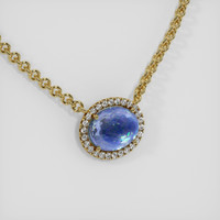 2.27 Ct. Gemstone Necklace, 14K Yellow Gold 2