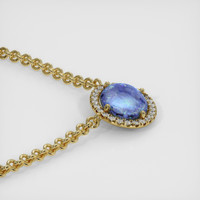 2.27 Ct. Gemstone Necklace, 18K Yellow Gold 3