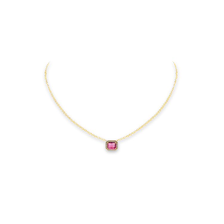 Jewelry image on model
