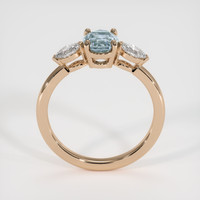 1.32 Ct. Sapphire Ring, 18K Rose Gold 3