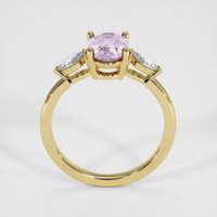 1.66 Ct. Purplish Pink Sapphire Ring, 14K Yellow Gold 3