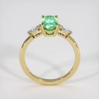 1.58 Ct. Emerald Ring, 18K Yellow Gold 3