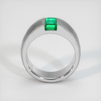 1.18 Ct. Emerald Ring, Platinum 950 3