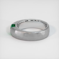 0.80 Ct. Emerald Ring, Platinum 950 4