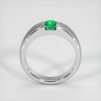 0.99 Ct. Emerald Ring, Platinum 950 3