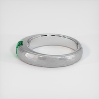 0.99 Ct. Emerald Ring, Platinum 950 4