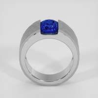 3.34 Ct. Blue Sapphire Ring, Platinum 950 3