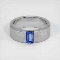 1.09 Ct. Sapphire Ring, Platinum 950 1
