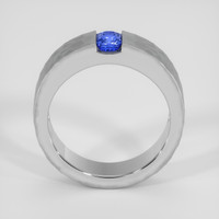 0.94 Ct. Blue Sapphire Ring, 14K White Gold 3
