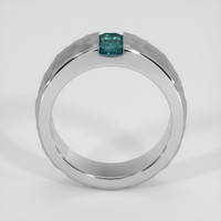 0.52 Ct. Bluish Green Sapphire Ring, 14K White Gold 3