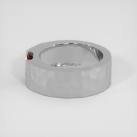 2.54 Ct. Padparadscha Sapphire Ring, 14K White Gold 4