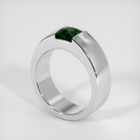 1.15 Ct. Sapphire Ring, 14K White Gold 2
