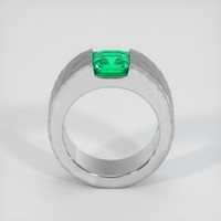 1.17 Ct. Emerald Ring, 18K White Gold 3