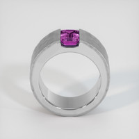 1.92 Ct. Pinkish Purple Sapphire Ring, 18K White Gold 3