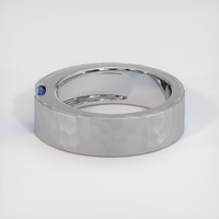 1.09 Ct. Sapphire Ring, 18K White Gold 4