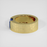 2.09 Ct. Bi Color / Parti Sapphire Ring, 10K Yellow Gold 4