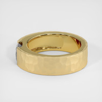 1.29 Ct. Bluish Grey Sapphire Ring, 10K Yellow Gold 4