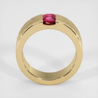 0.84 Ct. Ruby Ring, 14K Yellow Gold 3