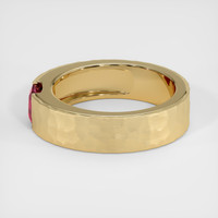 0.84 Ct. Ruby Ring, 14K Yellow Gold 4