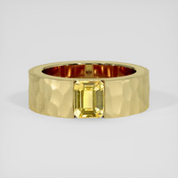 2.05 Ct. Yellow Sapphire Ring, 14K Yellow Gold 1