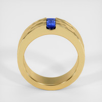 0.44 Ct. Sapphire Ring, 14K Yellow Gold 3