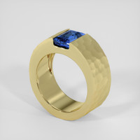 2.09 Ct. Bi Color / Parti Sapphire Ring, 14K Yellow Gold 2
