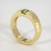 0.79 Ct. Sapphire Ring, 14K Yellow Gold 2