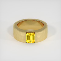 2.02 Ct. Sapphire Ring, 14K Yellow Gold 1