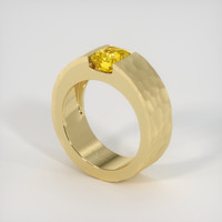 2.02 Ct. Sapphire Ring, 14K Yellow Gold 2