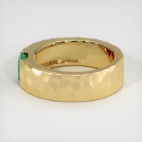 0.90 Ct. Emerald Ring, 18K Yellow Gold 4