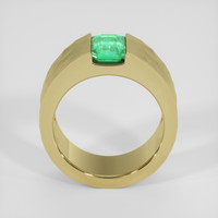 1.15 Ct. Emerald Ring, 18K Yellow Gold 3