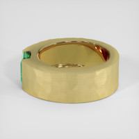 1.15 Ct. Emerald Ring, 18K Yellow Gold 4