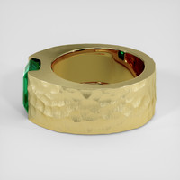 2.58 Ct. Emerald Ring, 18K Yellow Gold 4