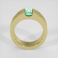 0.75 Ct. Emerald Ring, 18K Yellow Gold 3
