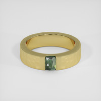 0.82 Ct. Alexandrite Ring, 18K Yellow Gold 1