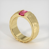 1.50 Ct. Sapphire Ring, 18K Yellow Gold 2
